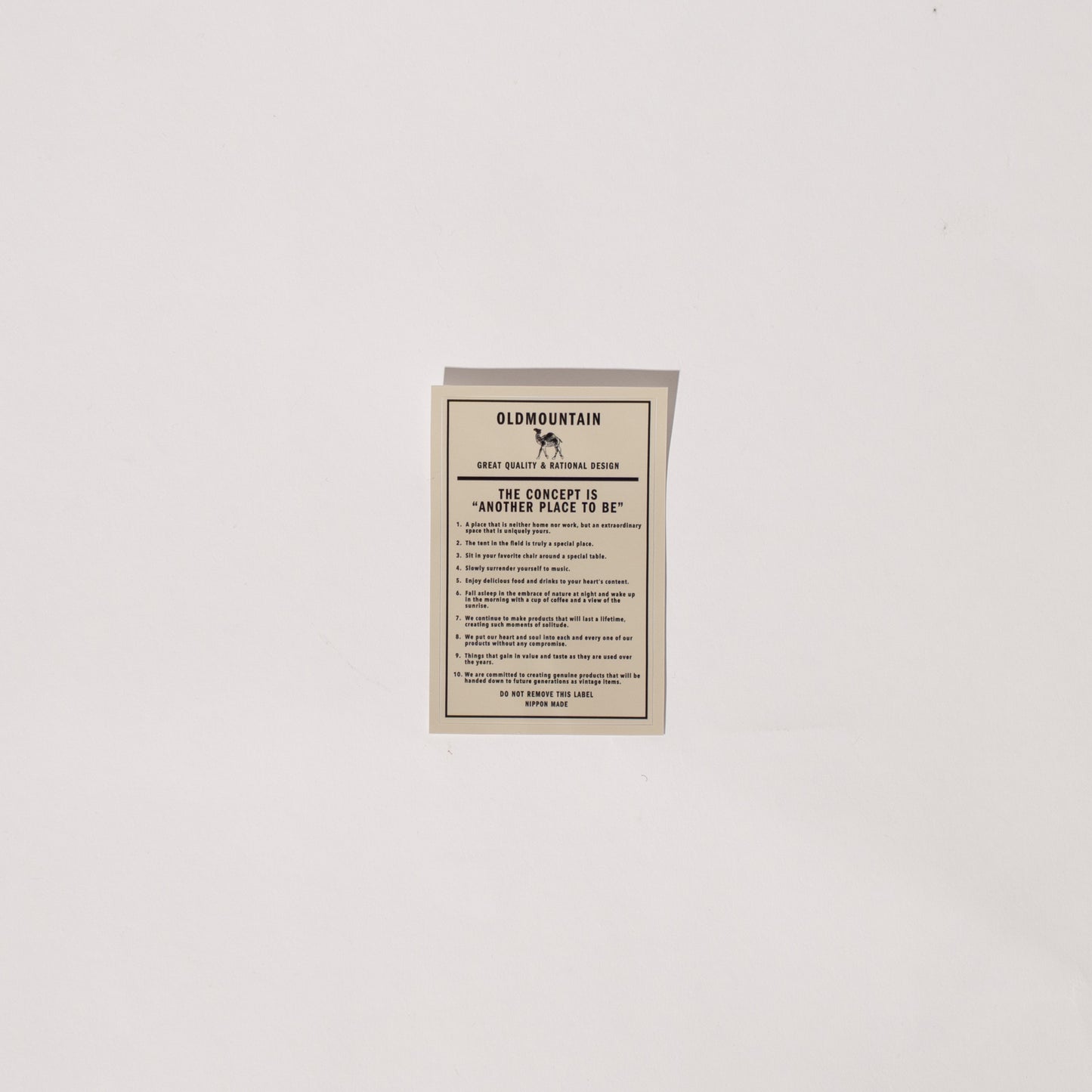 コンセプトステッカー