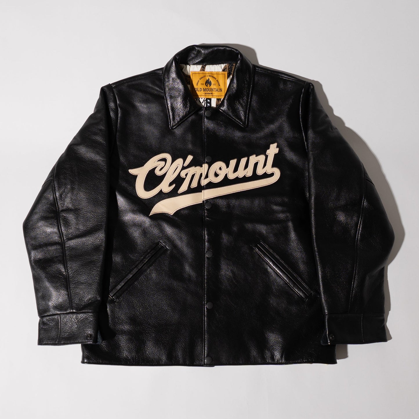 O’l mount - LEATHER COACH JACKET