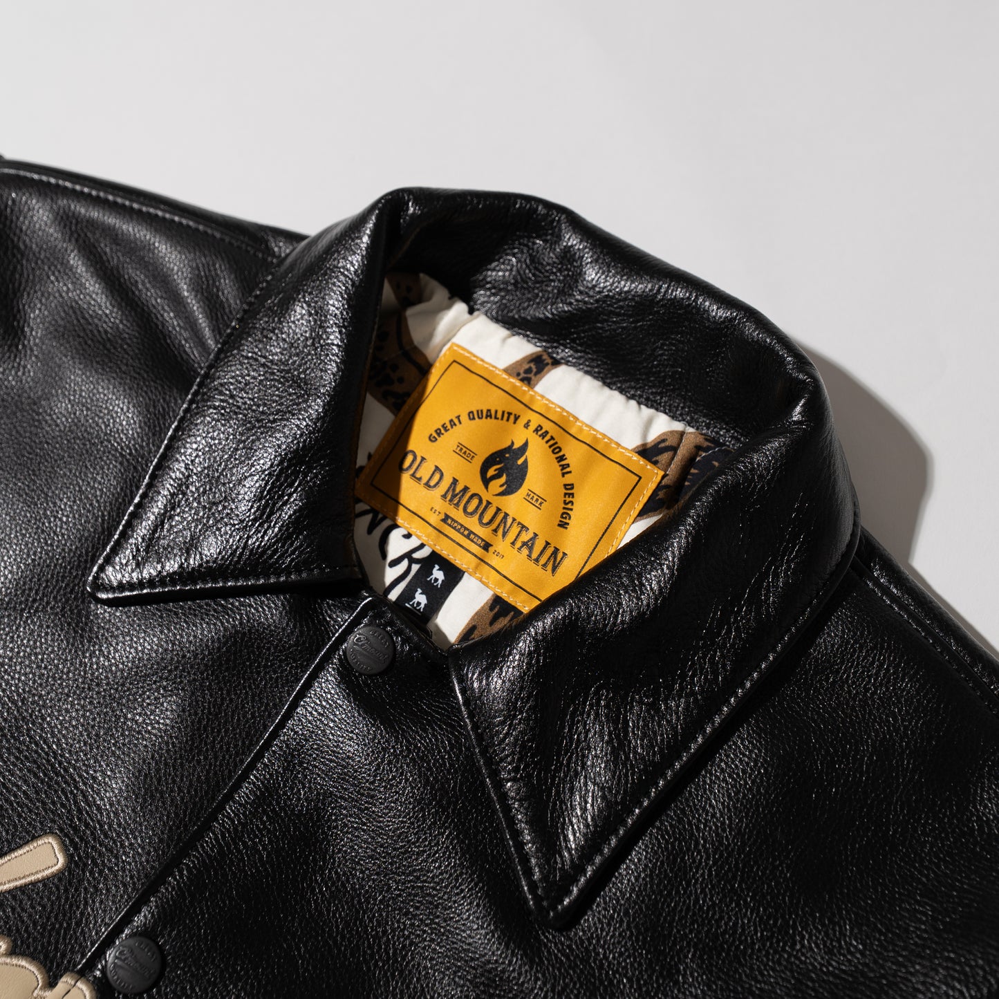 O’l mount - LEATHER COACH JACKET