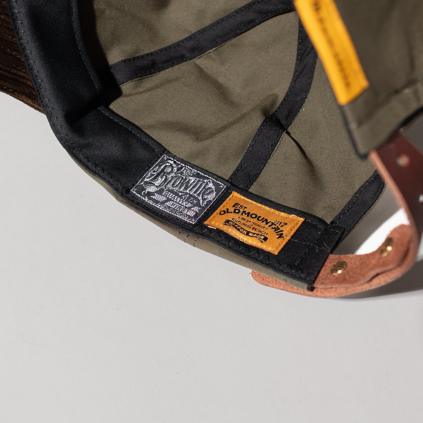 JOCKEY CAP　コーデュロイ