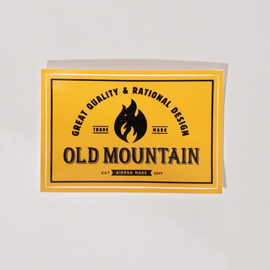 OLDMOUNTAINステッカー W100×H70