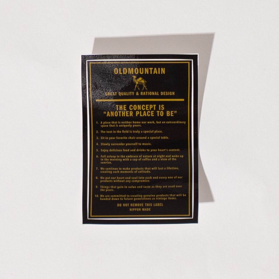 コンセプトステッカー