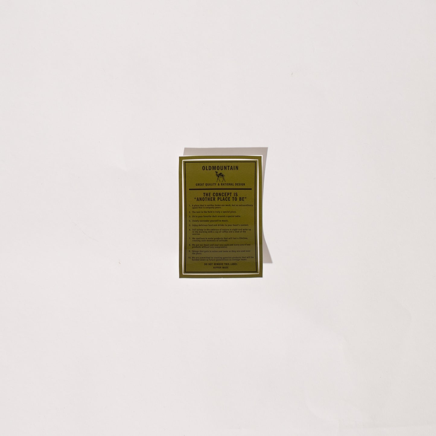 コンセプトステッカー