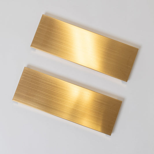 NORAsフレーム専用真鍮パネル（２枚組）